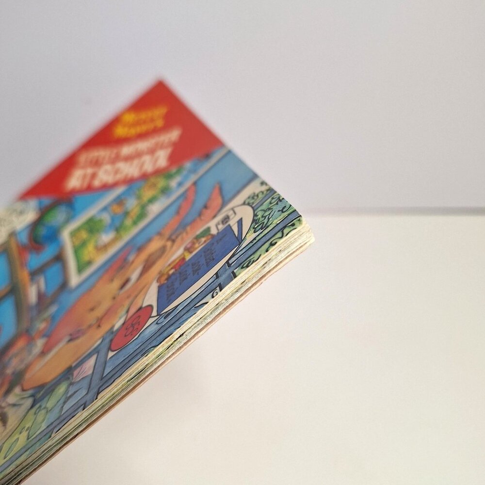 1978 Mercer Mayers Little Monster At School Vintage Paperback Golden Look Book - Picture 9 of 10